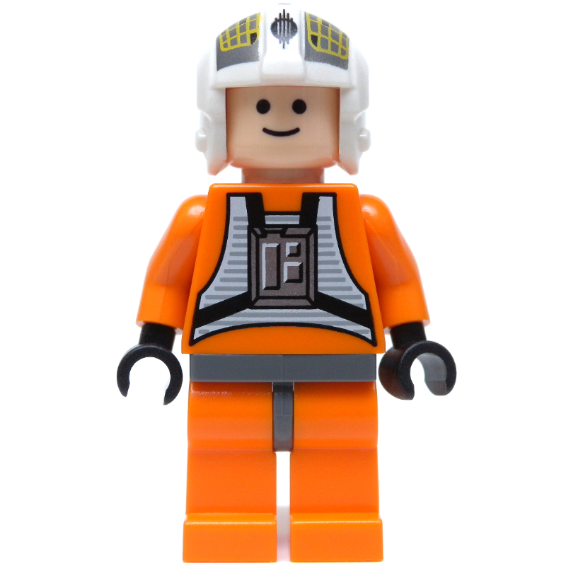 LEGO Dutch Vander / Rebel Pilot Y-wing, Plain Legs, No Visor (fig-003696)