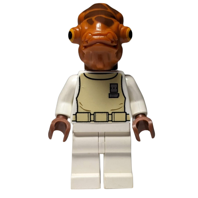 LEGO Admiral Ackbar, White Outfit (fig-003713)