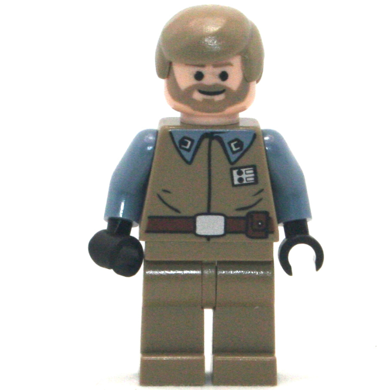 LEGO Crix Madine, Dark Tan Legs (fig-003714)