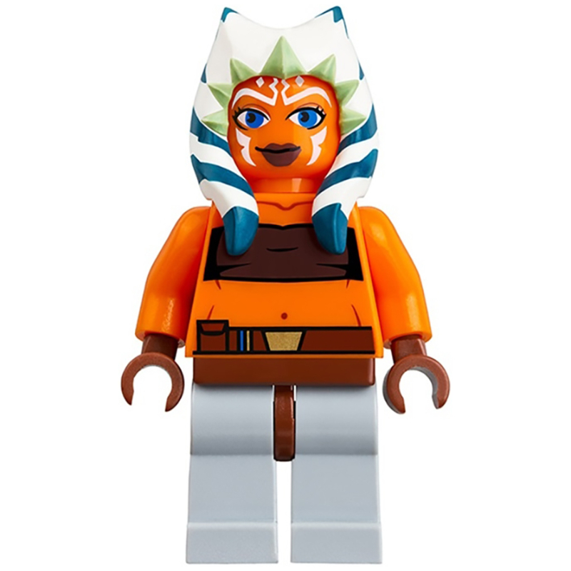 LEGO Ahsoka Tano, Padawan, Light Bluish Gray Legs (fig-003724)