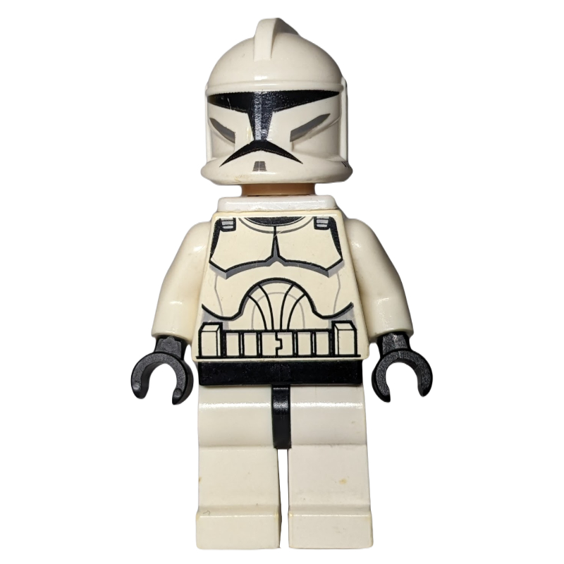 LEGO Clone Trooper, Phase I Armor, Brown Eyes, Jetpack (fig-003728)