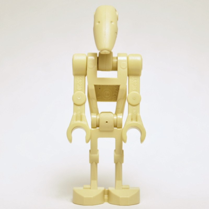LEGO Battle Droid, Two Straight Arms with Clips at 90° (fig-003734)
