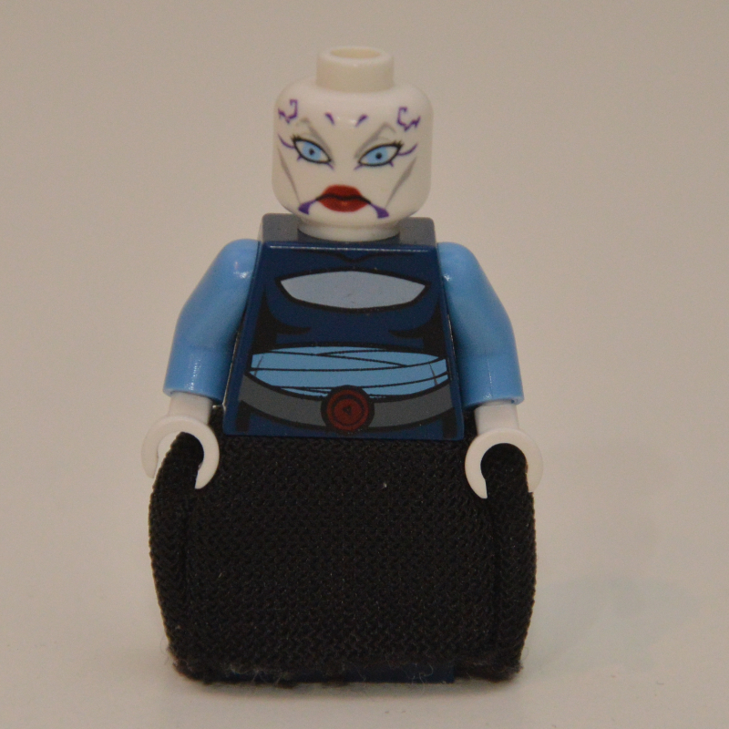 LEGO Asajj Ventress, Dark Blue Outfit (fig-003735)