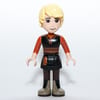 Kristoff - Black Vest, Dark Orange Shirt