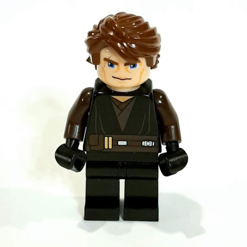 LEGO Anakin Skywalker, Black Robe, Black Legs (Clone Wars) (fig-003780)