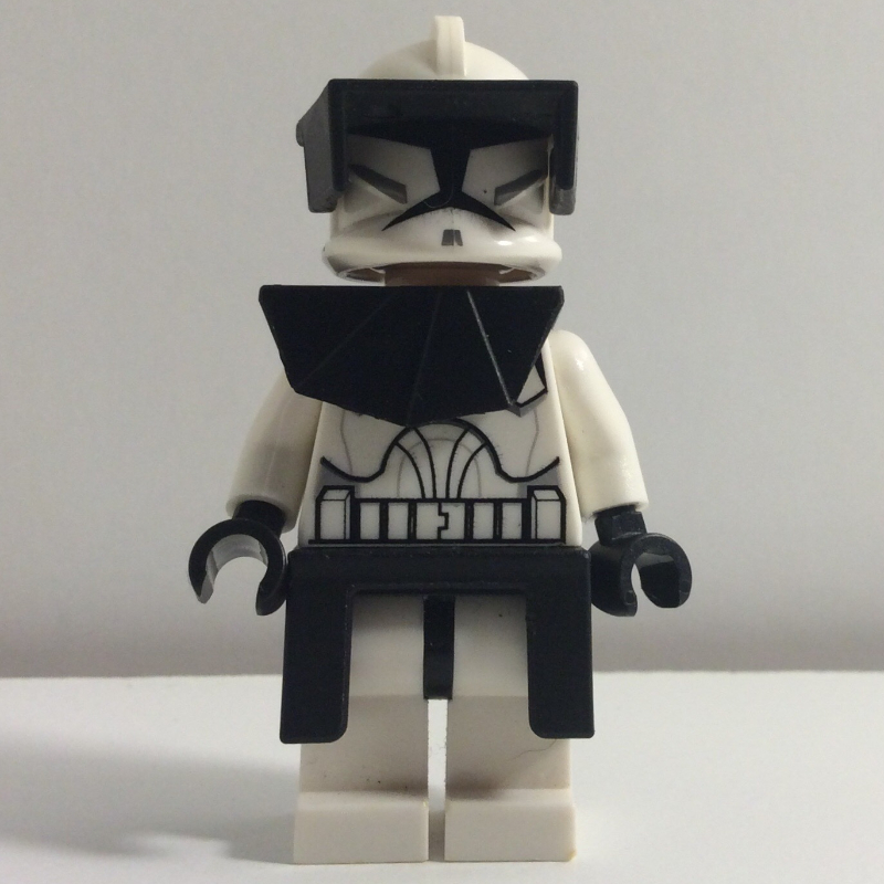 LEGO Clone Commander, Black Pauldron and Kama (fig-003782)