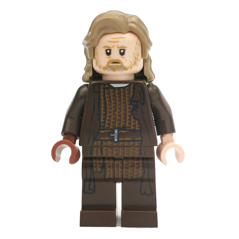 LEGO Luke Skywalker, Old, Dark Brown Robes (fig-003803)