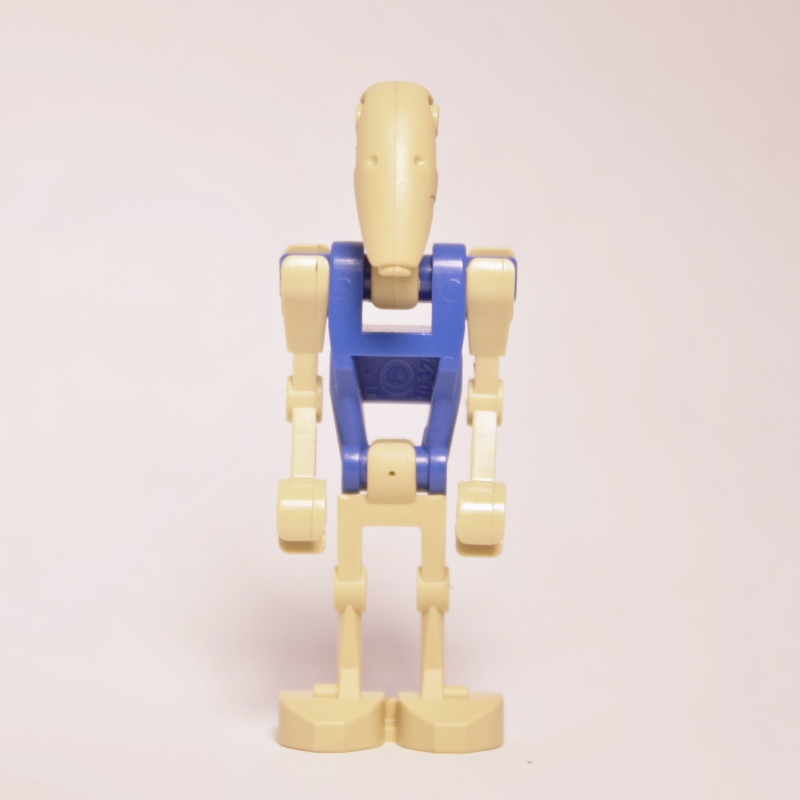 LEGO Battle Droid Pilot, Blue Torso, Two Bent Arms (fig-003806)