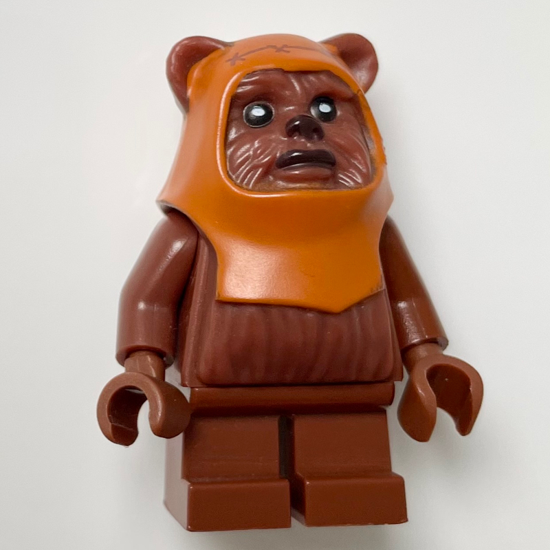 LEGO Wicket, Ewok, Dark Orange Hood (fig-003813)