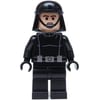 Death Star Trooper / Imperial Trooper, Brown Eyebrows, Black Eyes, Black Helmet