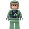 Rebel Trooper in Endor Uniform, Sand Green Legs, Black Eyes, Neck Bracket