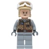 Luke Skywalker, Hoth Outfit, Tan Hat, Light Bluish Gray Legs
