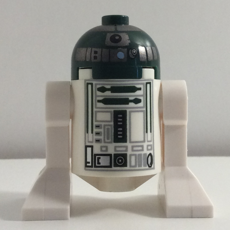 LEGO Astromech Droid, R4-P44, Pearl Gray print (fig-003839)
