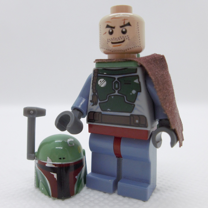 LEGO Boba Fett, Helmet, Jetpack Neckwear, Reddish Brown Pauldron (fig-003849)