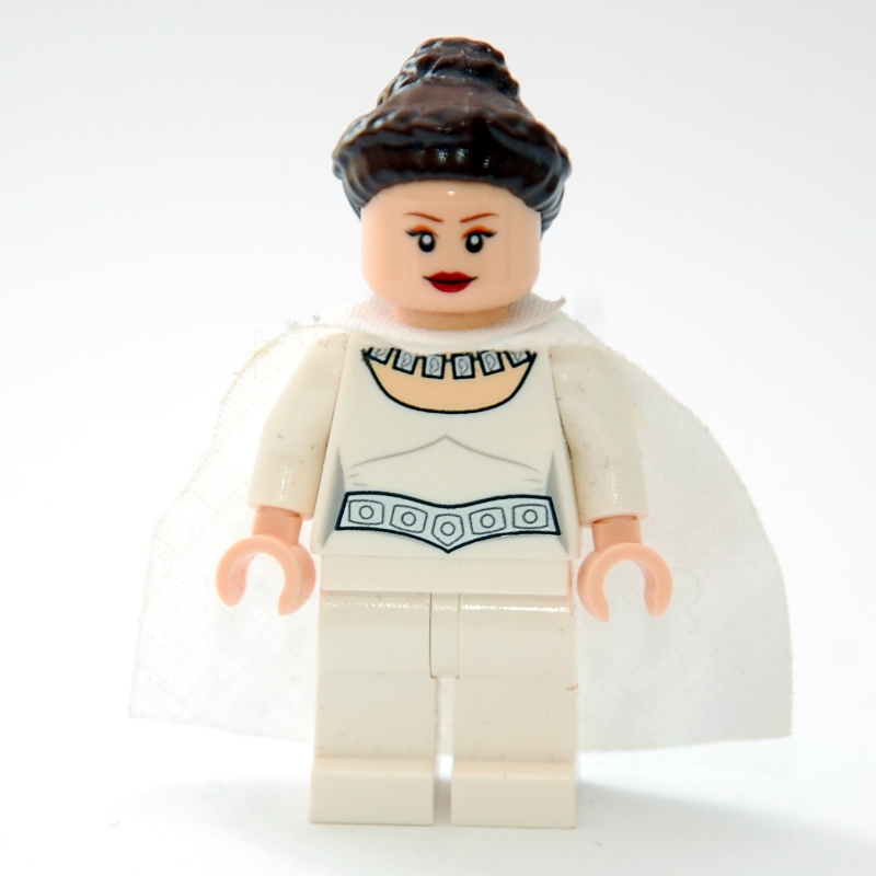 LEGO Princess Leia, White Robe, White Cape (fig-003889)