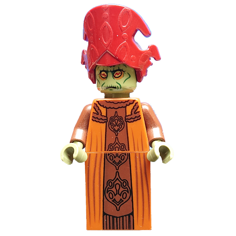 LEGO Nute Gunray, Dark Orange Robe (fig-003891)