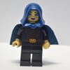 Barriss Offee, Dark Blue Hood and Cape