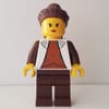 Princess Leia, Cloud City Outfit, Yellow Skin, Dark Orange Shirt