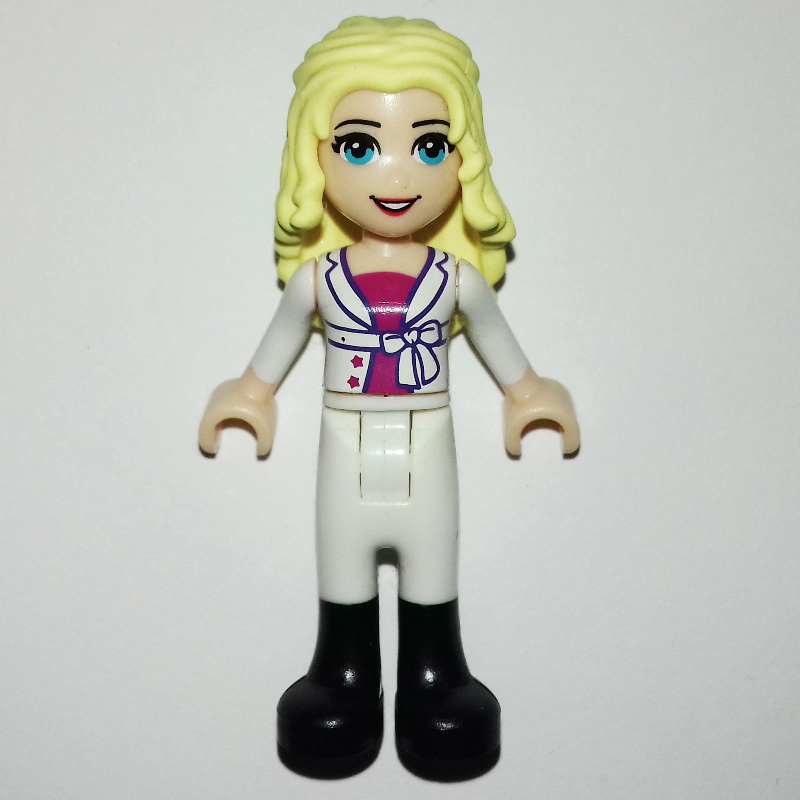 LEGO Liza - Magenta Top, White Robe (fig-003915)