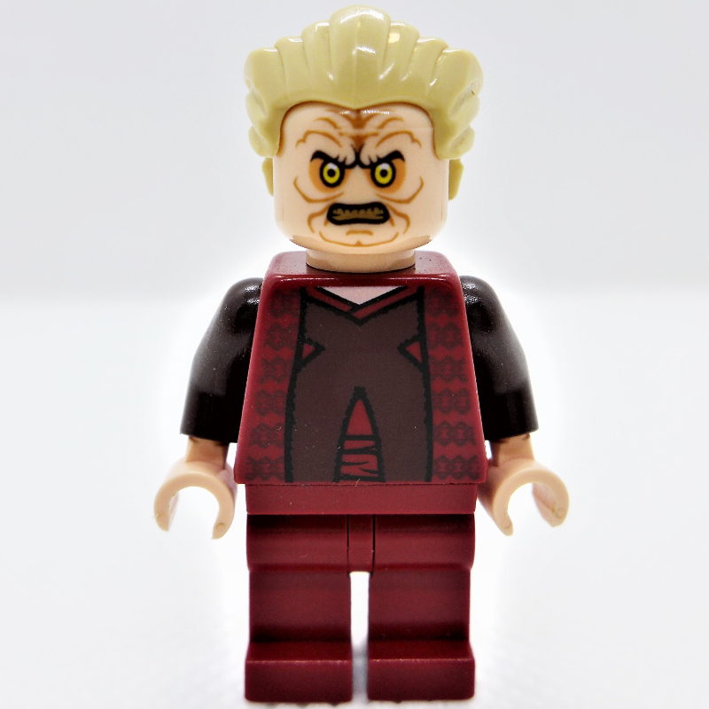LEGO Chancellor Palpatine, Dark Red Outfit (Episode 3) (fig-003923)