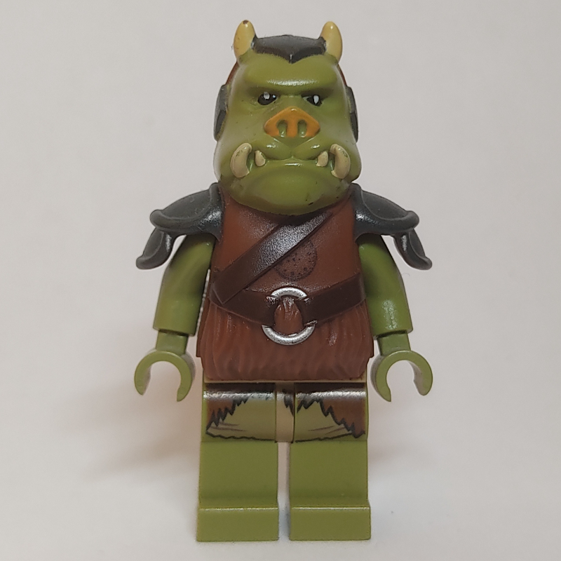 LEGO Gamorrean Guard, Printed Head, Olive Green Hands (fig-003932)