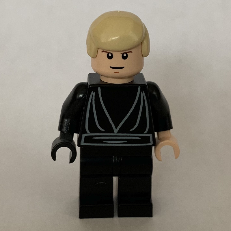 LEGO Luke Skywalker, Black Robes, White Pupils (fig-003949)