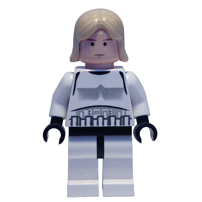 LEGO Luke Skywalker, Stormtrooper Disguise, Plain Legs (fig-003960)