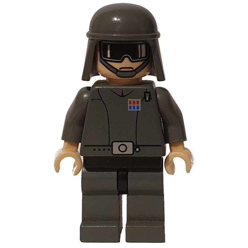 LEGO General Maximillian Veers, Dark Bluish Gray Helmet (fig-003961)