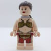 Princess Leia, Slave Outfit, White Pupils, Neck Bracket