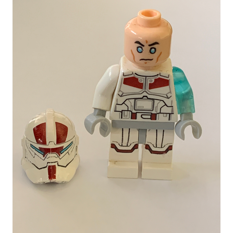 LEGO Jek-14, Helmet with Dark Red Markings (fig-004020)