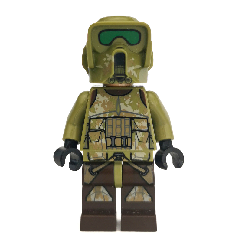 LEGO Clone Trooper, 41st Elite Corps Scout Battalion Armor (Kashyyyk) (fig-004024)