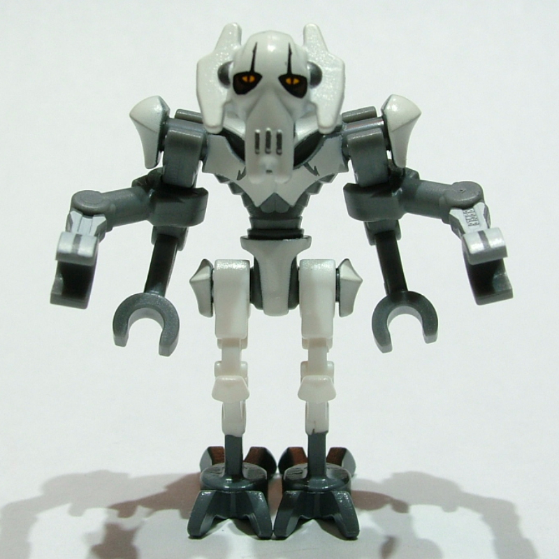 LEGO General Grievous, Printed, White (fig-004027)
