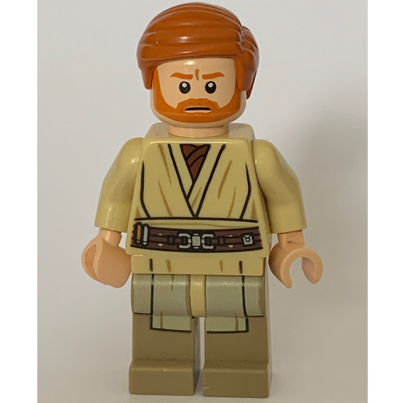 LEGO Obi-Wan Kenobi, Dark Tan Printed Legs (fig-004028)