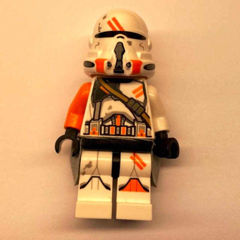LEGO Clone Trooper, 212th Attack Battalion, Airborne, Orange Markings (fig-004034)