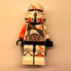 Clone Trooper, 212th Attack Battalion, Airborne, Orange Markings