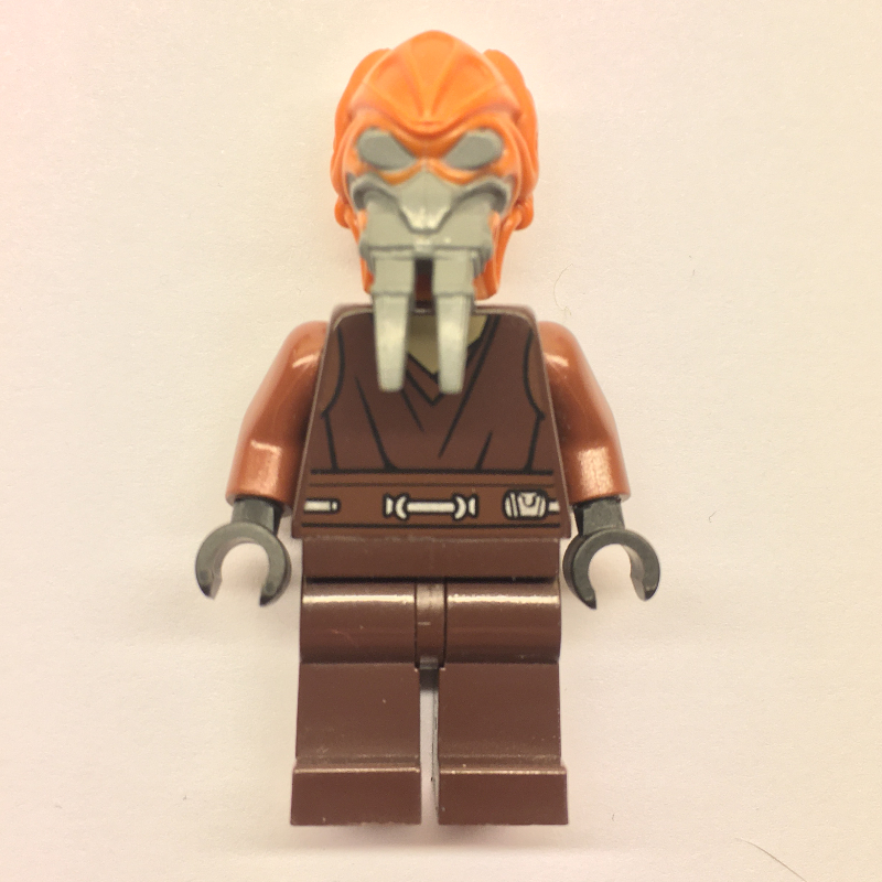 LEGO Plo Koon, Dark Tan Undershirt (fig-004036)