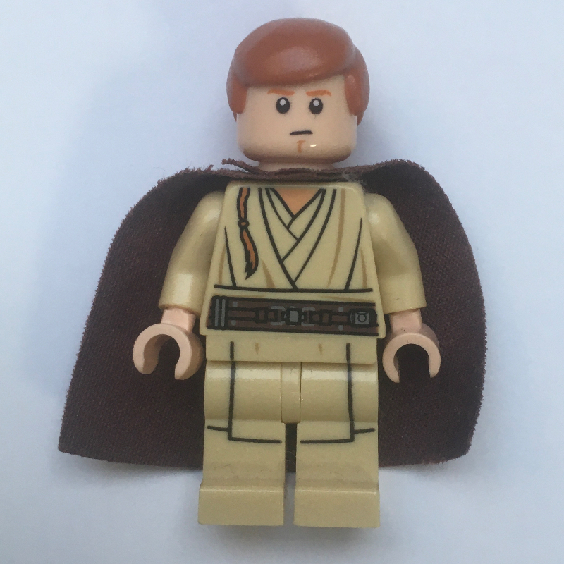 LEGO Obi-Wan Kenobi, Padawan, Printed Legs, Cape (fig-004053)