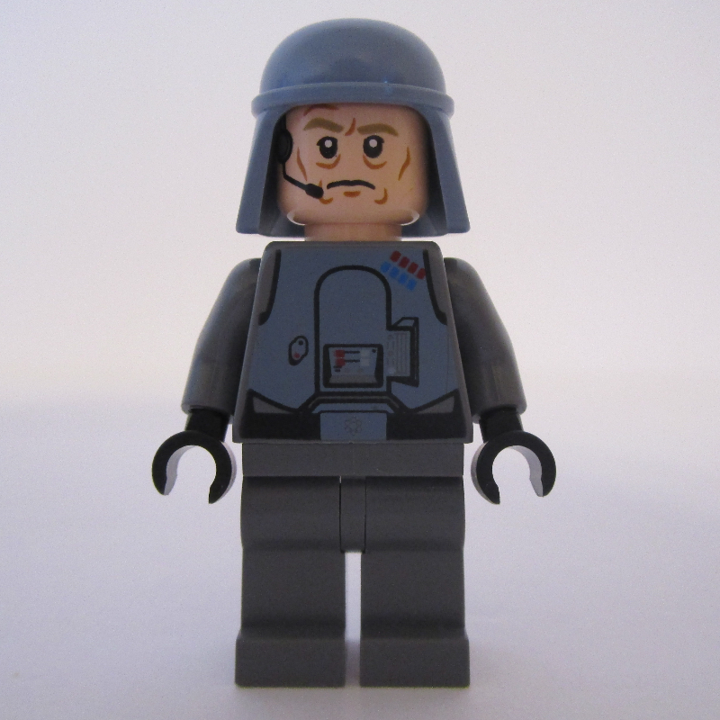LEGO General Maximillian Veers, Sand Blue Helmet (fig-004059)