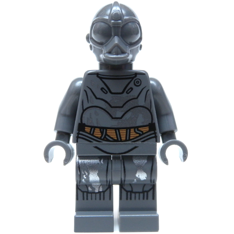 LEGO RA-7 Protocol Droid, Dark Bluish Gray (fig-004068)