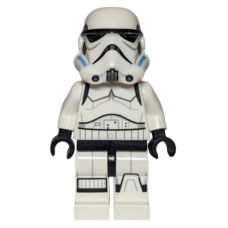 LEGO Stormtrooper, Dark Azure Helmet Vents, Closed Mouth (Rebels) (fig-004097)