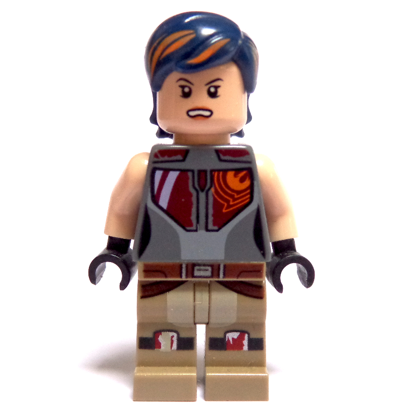 LEGO Sabine Wren with Dark Blue and Orange Hair (fig-004105)