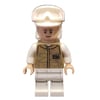 Rebel Trooper in Hoth Uniform, White Hat, Dark Tan Jacket