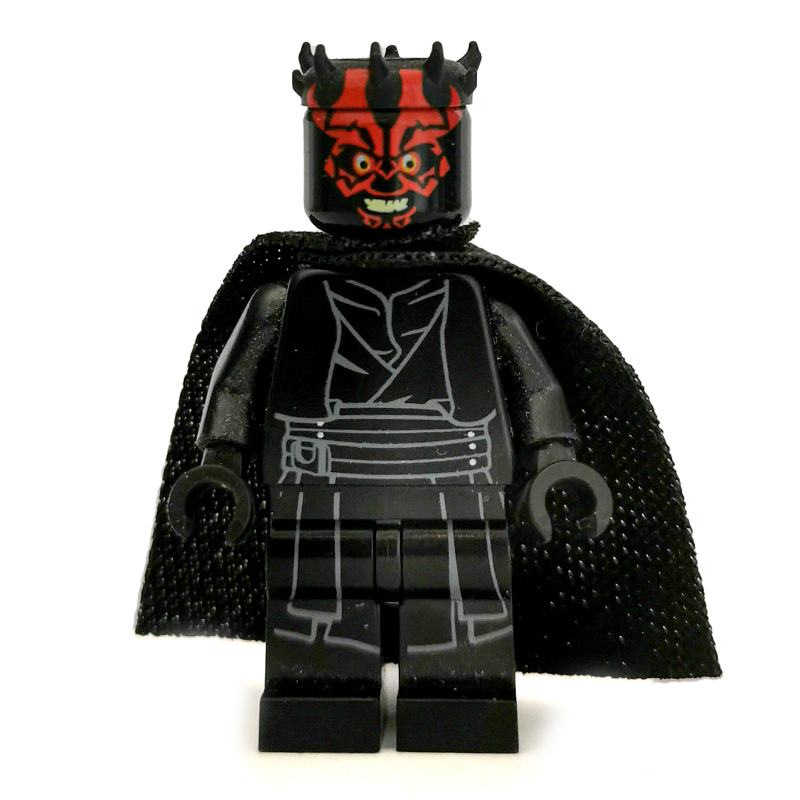 LEGO Darth Maul, Horns, Printed Legs, Cape (fig-004137)