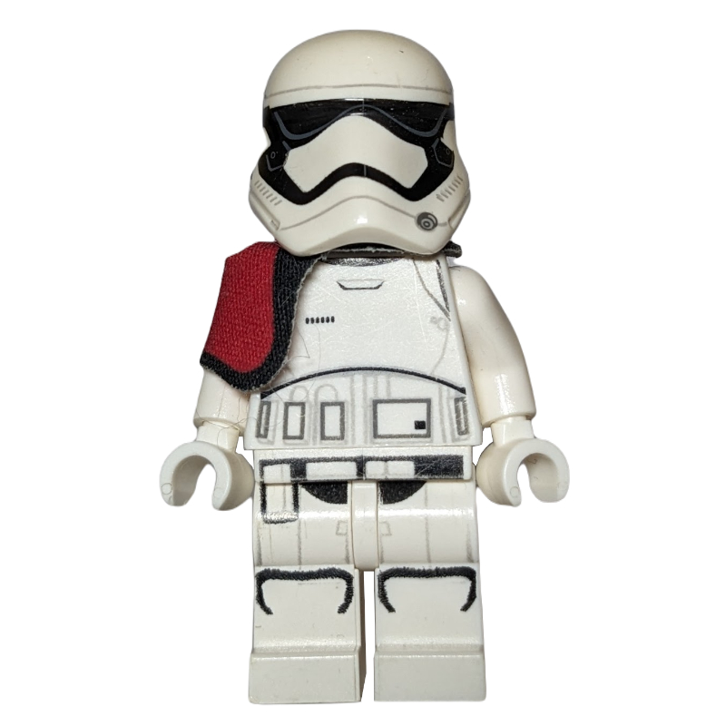 LEGO Stormtrooper Officer, First Order, Dark Red Pauldron (fig-004148)