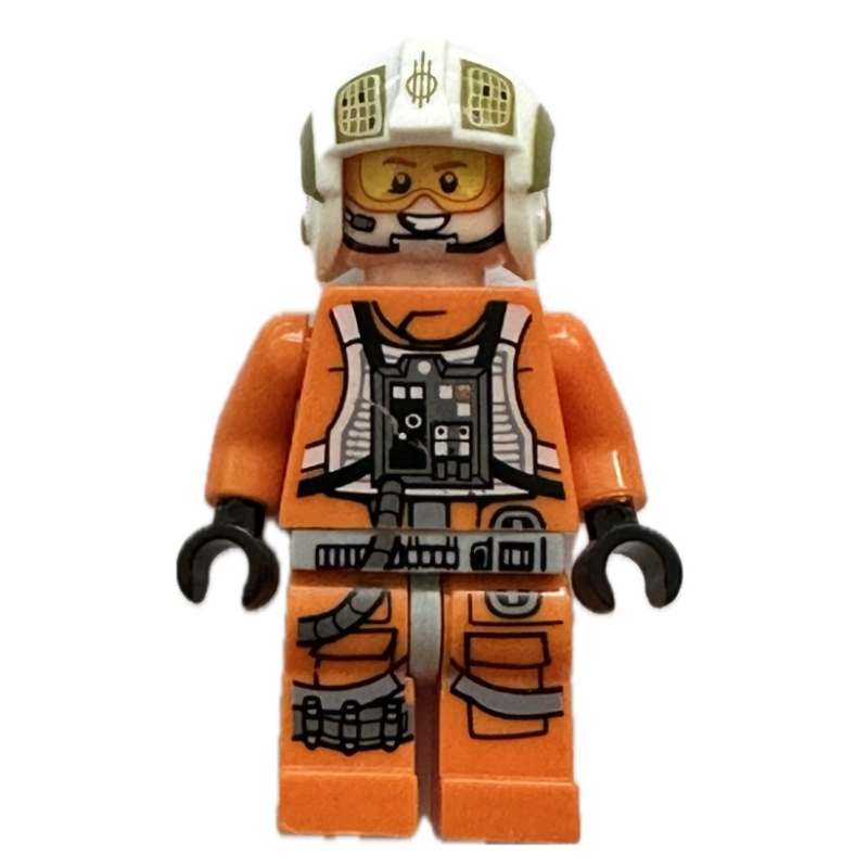 LEGO Dutch Vander / Rebel Pilot Y-wing, Printed Legs, Visor (fig-004159)