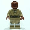 Mace Windu, Dark Tan Printed Legs, Closed Mouth