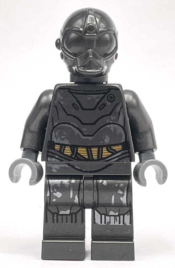 LEGO RA-7 Protocol Droid, Pearl Dark Gray (fig-004164)