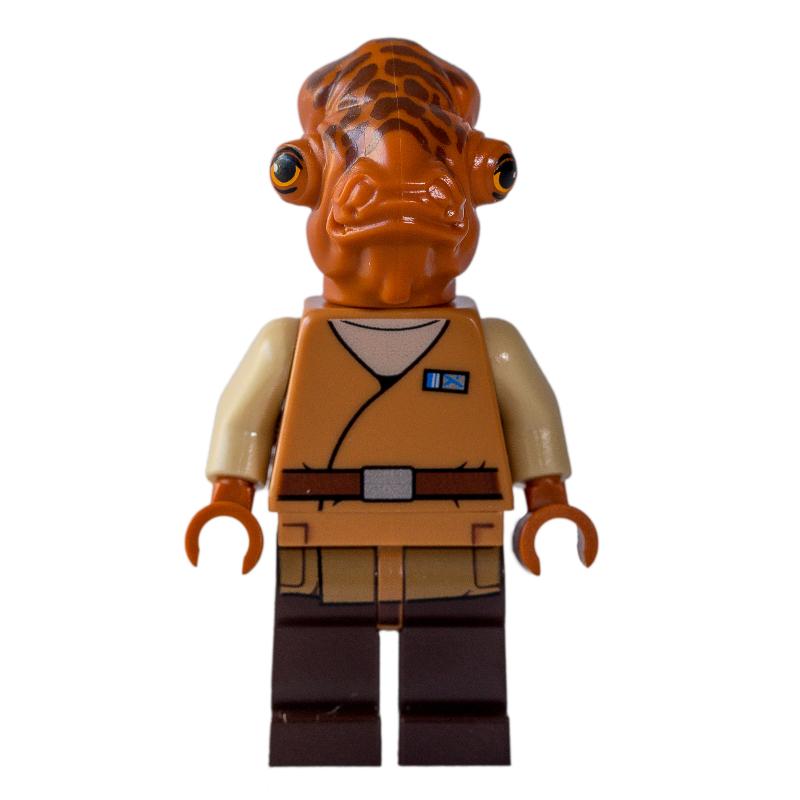 LEGO Admiral Ackbar, Medium Nougat Outfit (fig-004175)