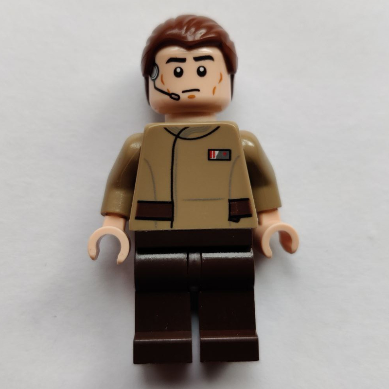 LEGO Resistance Officer, Printed Headset (fig-004198)