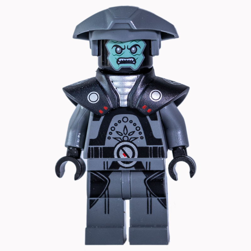 LEGO Imperial Inquisitor Fifth Brother - Dark Bluish Grey (fig-004205)